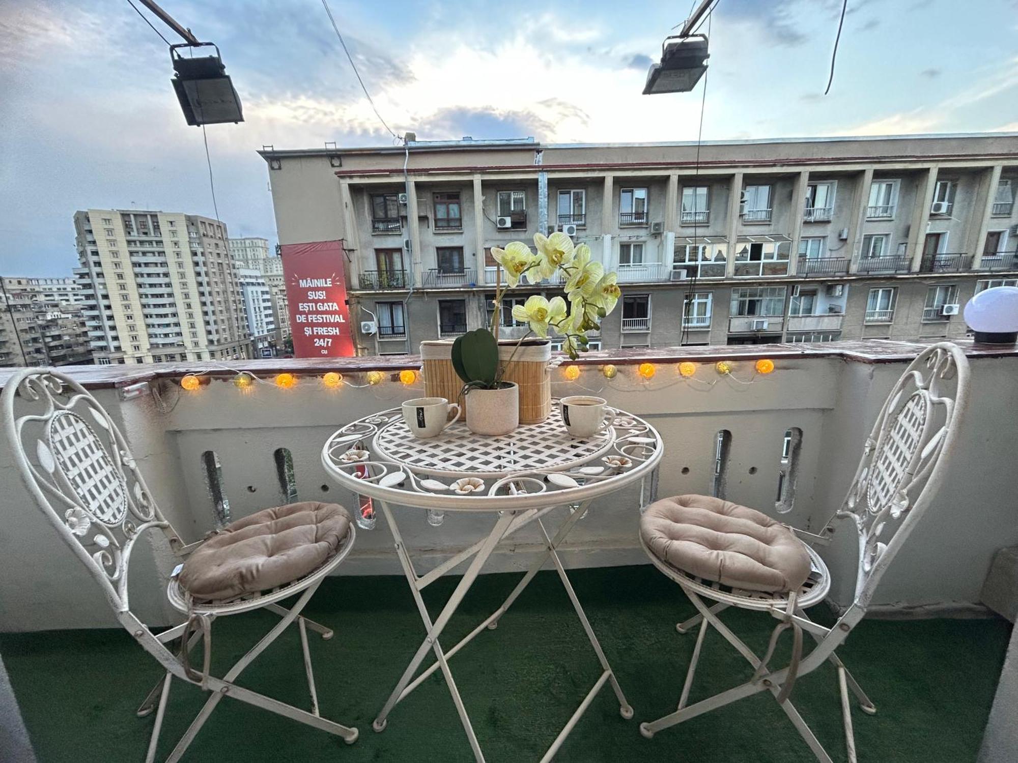 Panoramic Terace Victory Boutique Apartment บูคาเรสต์ ภายนอก รูปภาพ