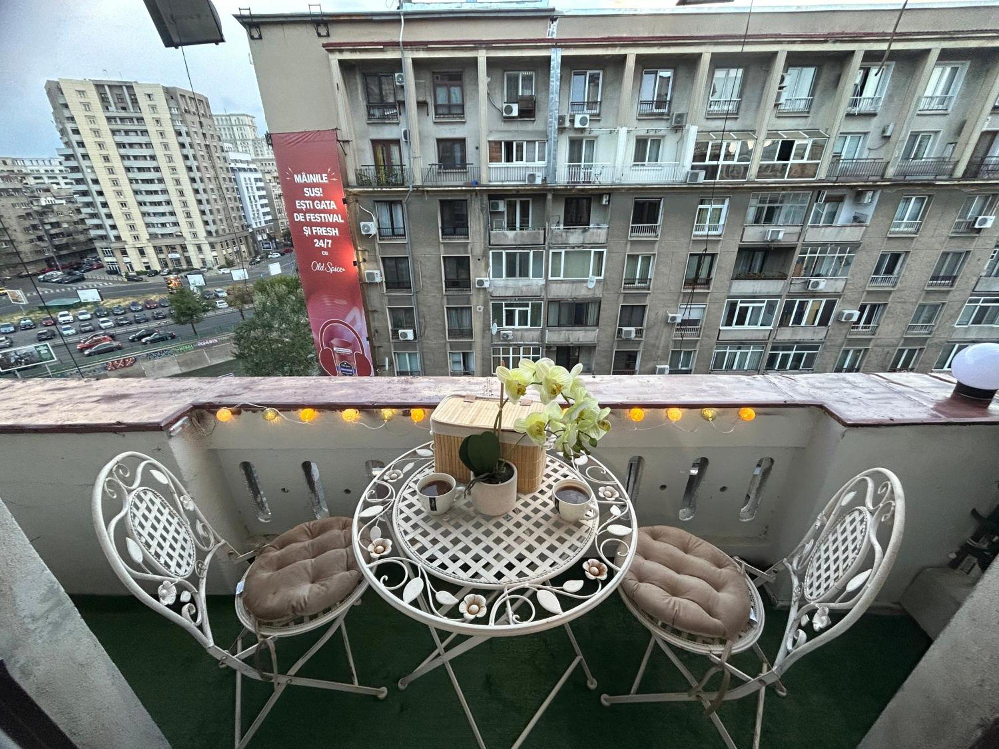 Panoramic Terace Victory Boutique Apartment บูคาเรสต์ ภายนอก รูปภาพ